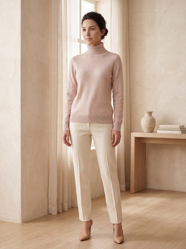Classic Turtleneck Cashmere Sweater