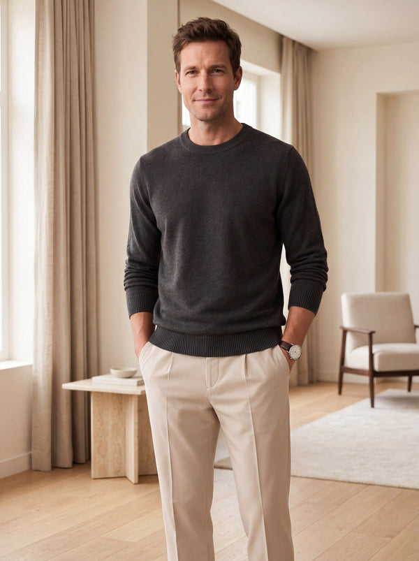 Classic Crew Neck Sweater