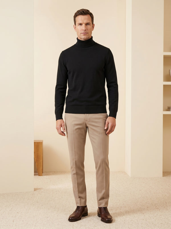 ZHILIFS | Men's Turtleneck Pullover