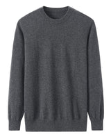 Additional view of ZHILIFS men's soft knit crew neck sweater