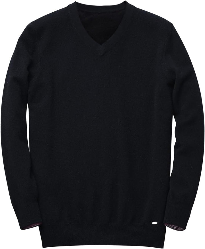 Men's V-Neck Cashmere Sweater alternate view