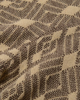 Diamond Check Crew Neck Sweater — Brown