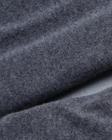 Men's V-Neck Cashmere Sweater — Dark Grey