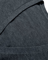 V-Neck Knit Cardigan — Dark grey
