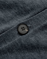 V-Neck Knit Cardigan — Dark grey