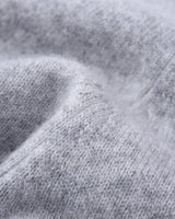 Classic Turtleneck Cashmere Sweater — Grey
