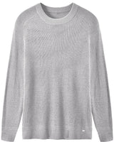 Raglan Crew Neck Sweater — Grey