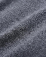 Men's V-Neck Cashmere Sweater — Grey