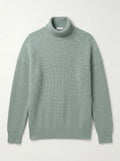 Men's Wool Turtleneck Pullover