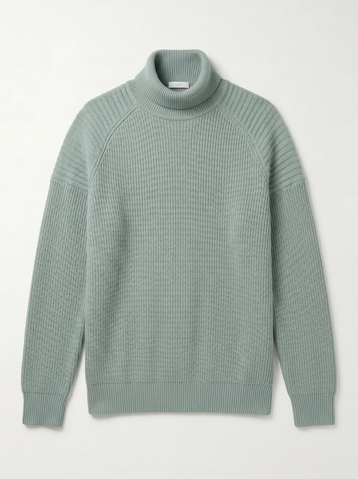 Men's Wool Turtleneck Pullover alternate view
