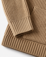 Shawl Collar Cardigan — Apricot