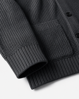 Shawl Collar Cardigan — Dark Grey