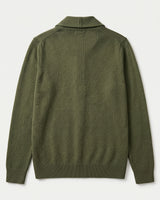 Shawl Collar Cardigan — Olive