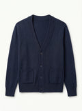 ZHILIFS Men's Wool Blend Sweater Vest - V-Neck Sleeveless Knit Pullover