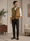 Solid Knit Sweater Vest