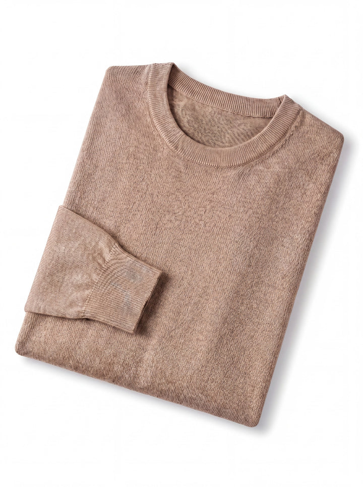 Solid Crew Neck Sweater alternate view