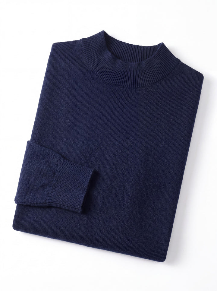 Solid Turtleneck Sweater alternate view
