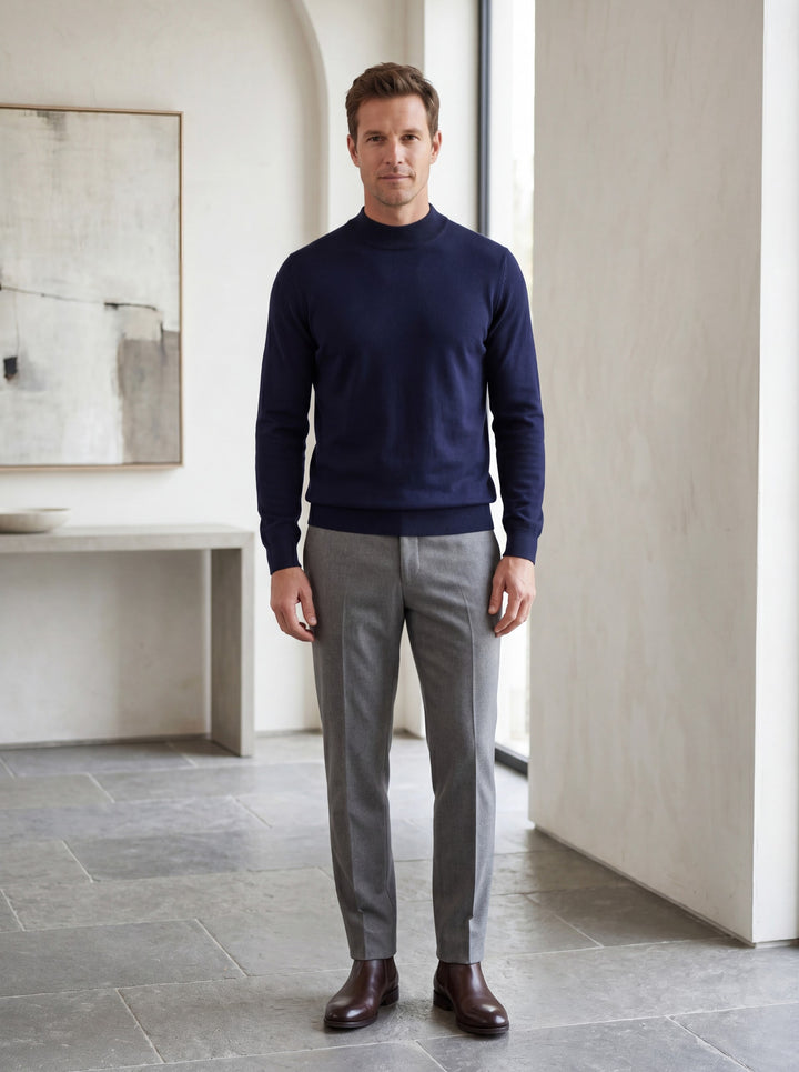 Solid Turtleneck Sweater candidate collection image