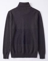 Slim Fit Turtleneck Sweater — Dark grey