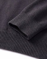 Slim Fit Turtleneck Sweater — Dark grey