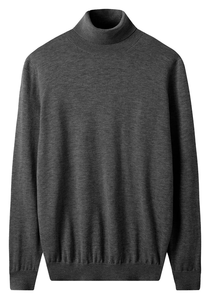 Heavy Gauge Turtleneck Wool Sweater alternate view