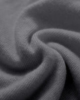 Heavy Gauge Turtleneck Wool Sweater — Grey