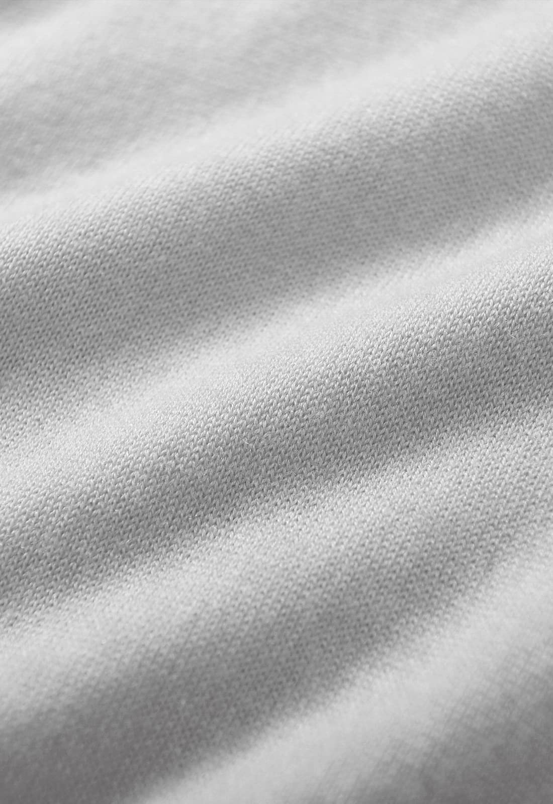 Heavy Gauge Turtleneck Wool Sweater — Light Grey