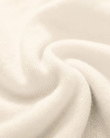 Heavy Gauge Turtleneck Wool Sweater — White