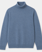 ZHILIFS men's Blue crew neck sweater, image 02