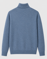 ZHILIFS men's Blue crew neck sweater, image 03