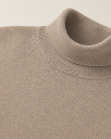 ZHILIFS men's Camel crew neck sweater, image 04