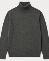 ZHILIFS men's Dark grey crew neck sweater, image 02