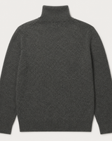 ZHILIFS men's Dark grey crew neck sweater, image 03