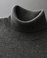 ZHILIFS men's Dark grey crew neck sweater, image 04