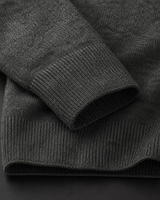 ZHILIFS men's Dark grey crew neck sweater, image 05