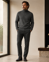 ZHILIFS men's Dark grey crew neck sweater, image 07