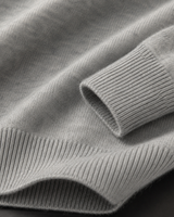 ZHILIFS men's Light grey crew neck sweater, image 05
