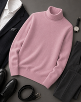 ZHILIFS men's Pink crew neck sweater, image 06