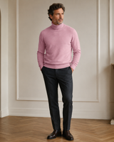 ZHILIFS men's Pink crew neck sweater, image 07