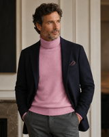 ZHILIFS men's Pink crew neck sweater, image 08