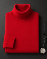 ZHILIFS men's Red crew neck sweater, image 01