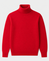 ZHILIFS men's Red crew neck sweater, image 02