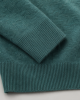 ZHILIFS men's Turquoise crew neck sweater, image 05