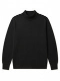 Mock Neck Sweater for Men - Cashmere Pullover, Big & Tall S-4XL