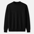 ZHILIFS Herren-Kaschmirpullover – Rundhalsausschnitt, fein gestrickt