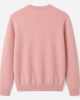 ZHILIFS men's Pink crew neck sweater, image 03