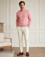 ZHILIFS men's Pink crew neck sweater, image 07
