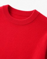 ZHILIFS men's Red crew neck sweater, image 04