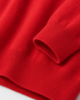 ZHILIFS men's Red crew neck sweater, image 05