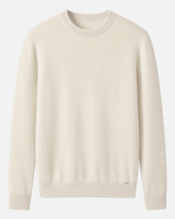 ZHILIFS men's White crew neck sweater, image 02